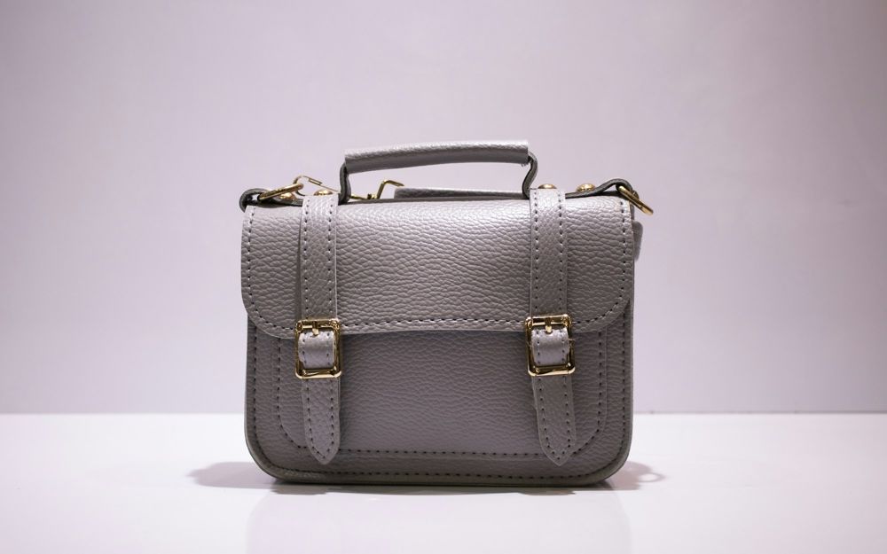 Grey satchel