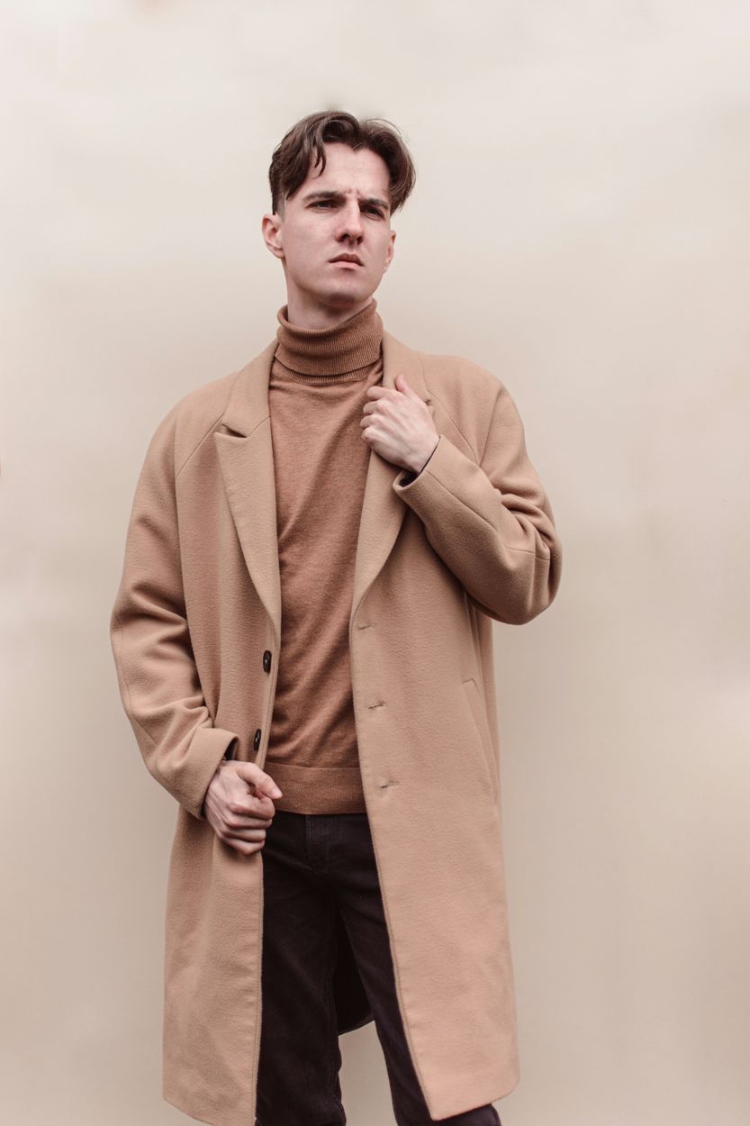 Camel overcoat