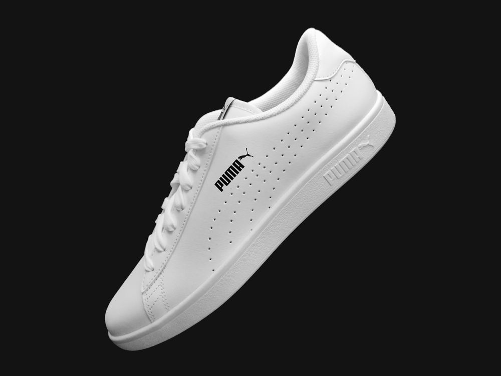 Leather sneakers